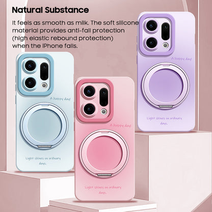 Liquid Silicone Lanyard Case with MagSafe