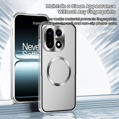 Single-Sided Buckle Metal Frame Case with MagSafe