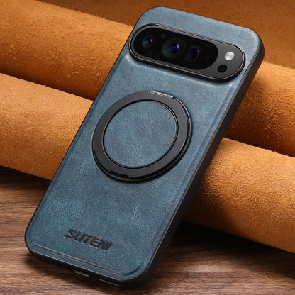 360° Rotating kickstand Leather Case with MagSafe