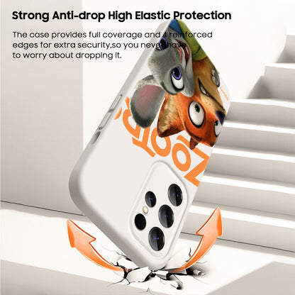 Zootopia Liquid Silicone Lanyard Case