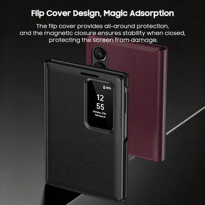 Folding Flip Leather Case