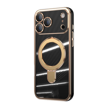 Electroplated Magnetic Ring Case with MagSafe