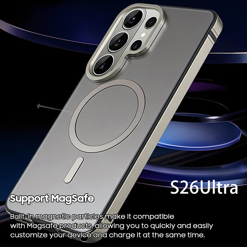Alloy Metal Frosted Case with MagSafe