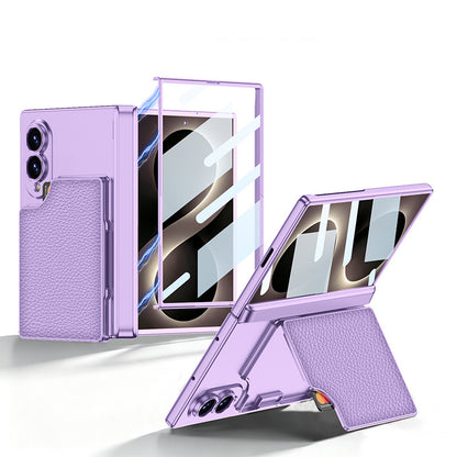 Magnetic PU Leather Wallet Kickstand Case