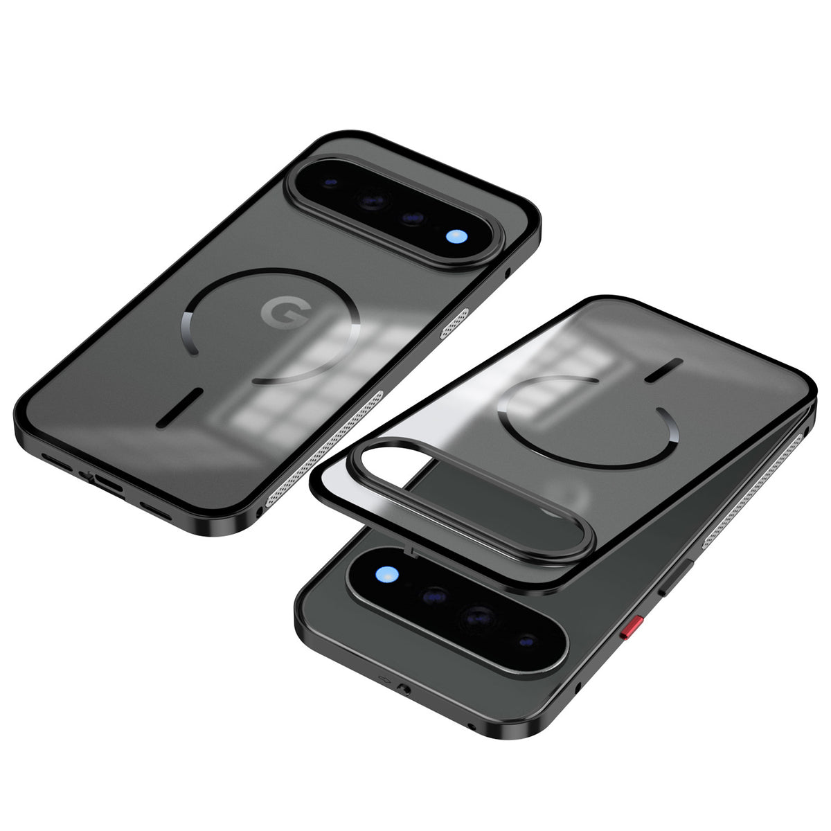 Single-Sided Buckle Metal Frame Case