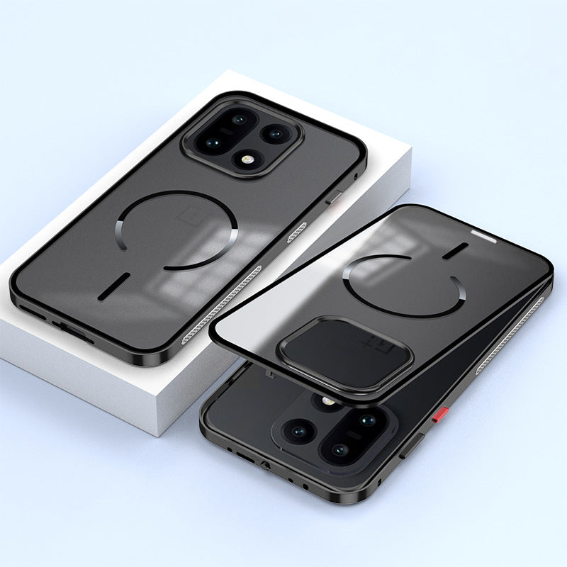 Metal Spring Buckle Case with MagSafe