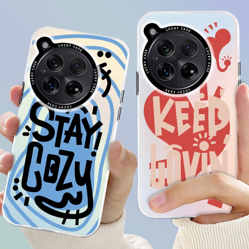 OnePlus Series | Trendy Graffiti Aurora Laser Phone Case