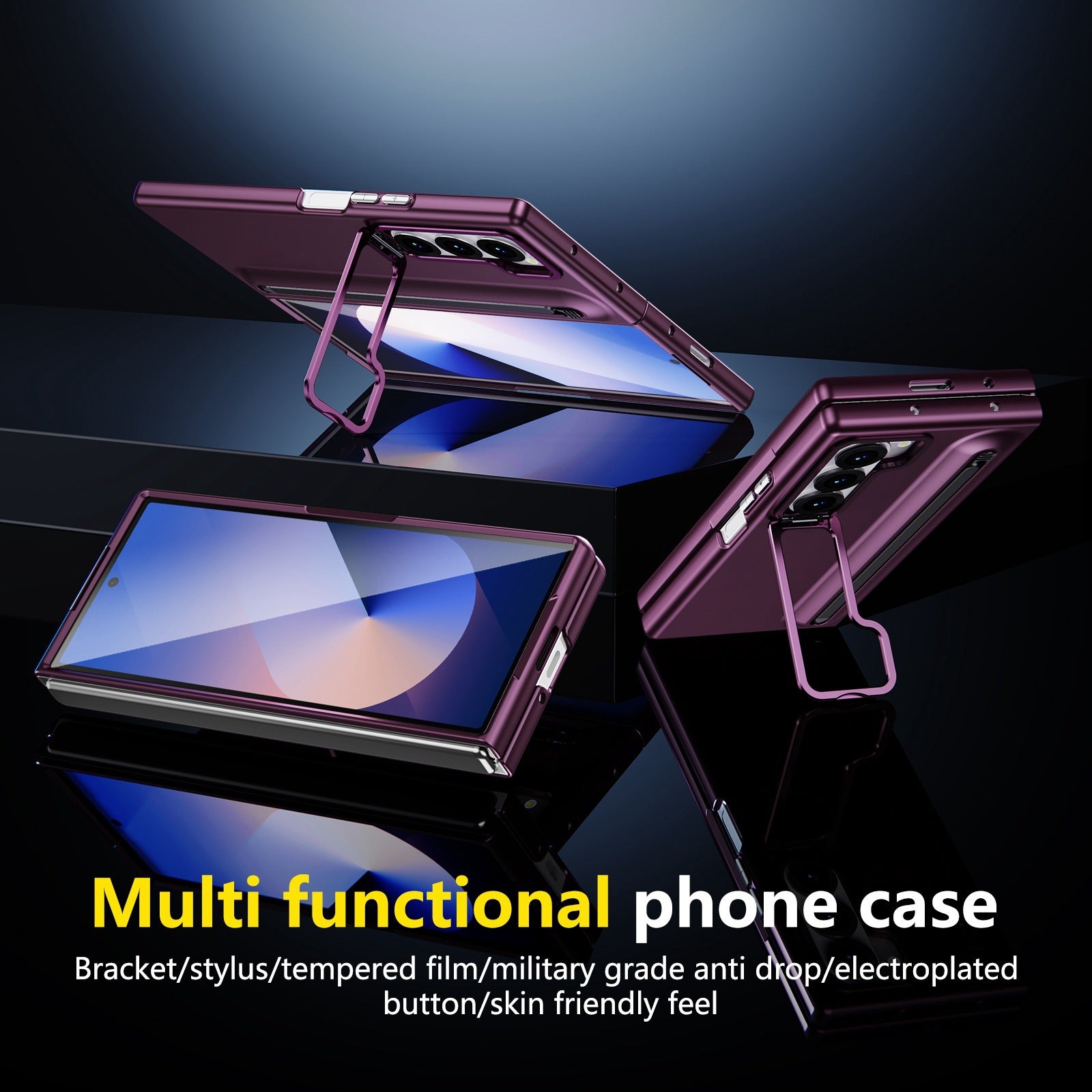 Lens Holder with Pen Slot Case