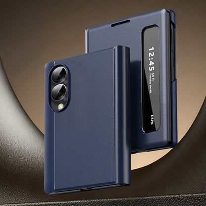 Folding Flip Leather Case