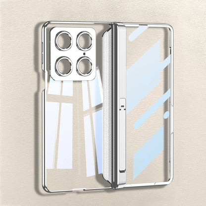 Transparent Electroplated Case with Kickstand
