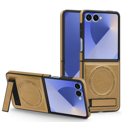 Business kickstand Leather Case with MagSafe