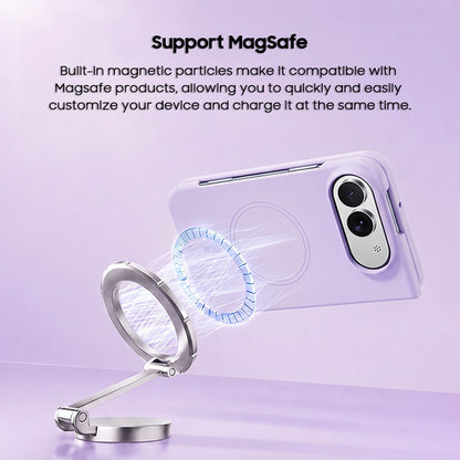Solid Color Liquid Silicone Case with MagSafe