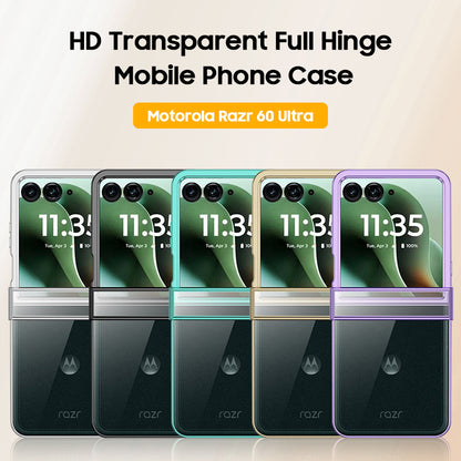 HD Transparent Full Hinge Case