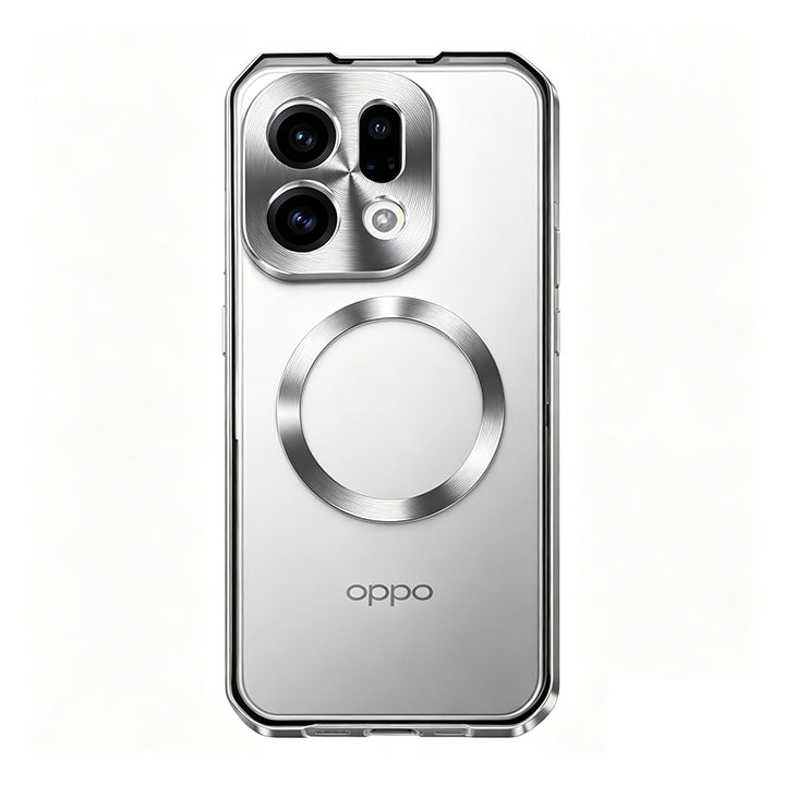 Single-Sided Buckle Metal Frame Case with MagSafe