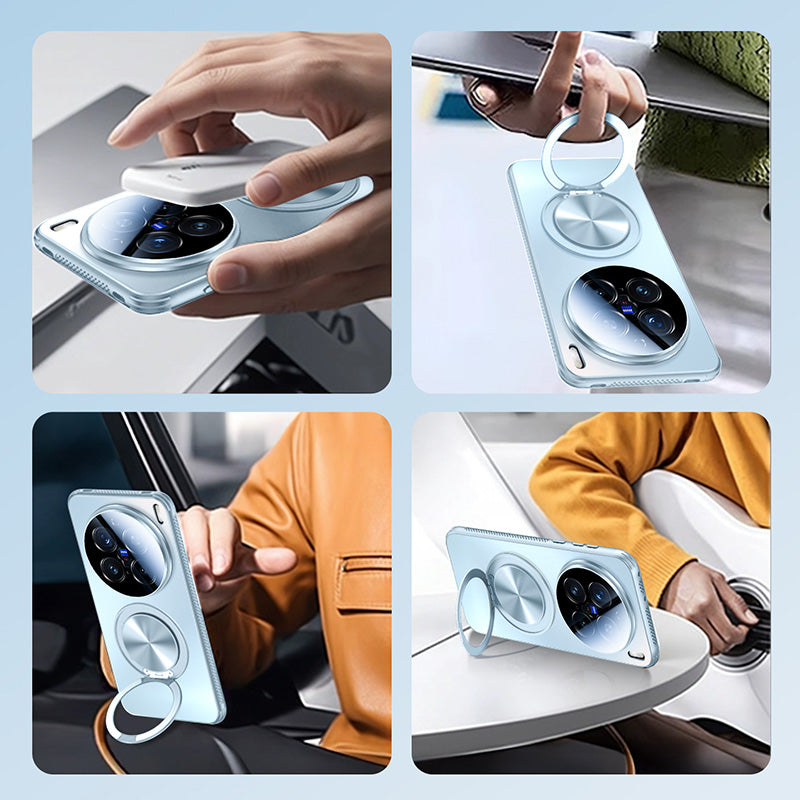 Electroplated Tempered Glass Case with MagSafe