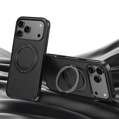 360° Rotating Stand Leather Case with MagSafe