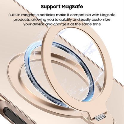 Rotating Magnet Stand Frosted Case with MagSafe