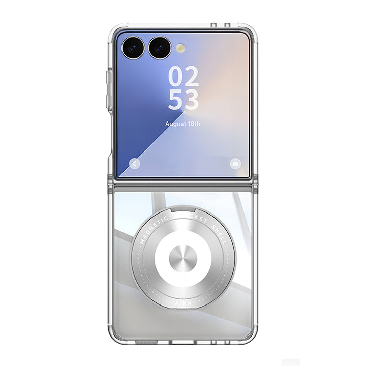 Swivel kickstand Transparent Case