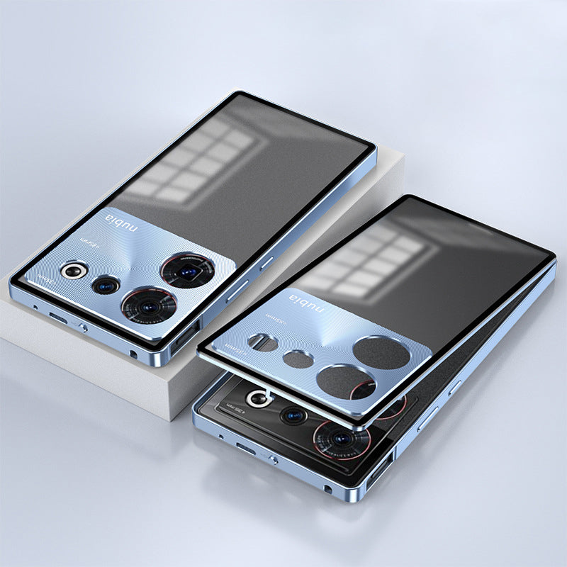 Nubia series | Metal HD Glass Magnetic Phone Case