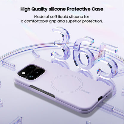Liquid Silicone MagSafe Magnetic Case