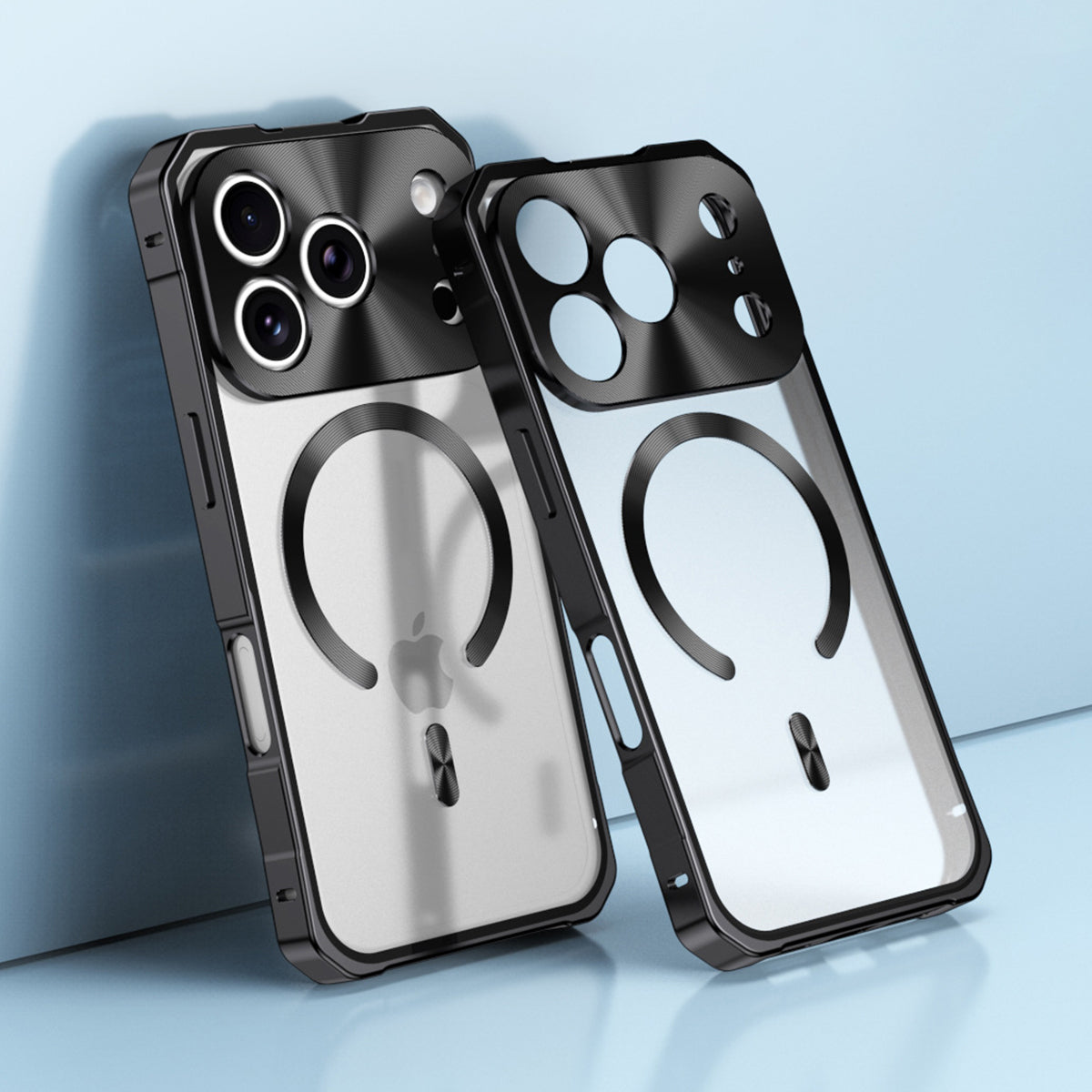 Single-Sided Buckle Metal Frame Case