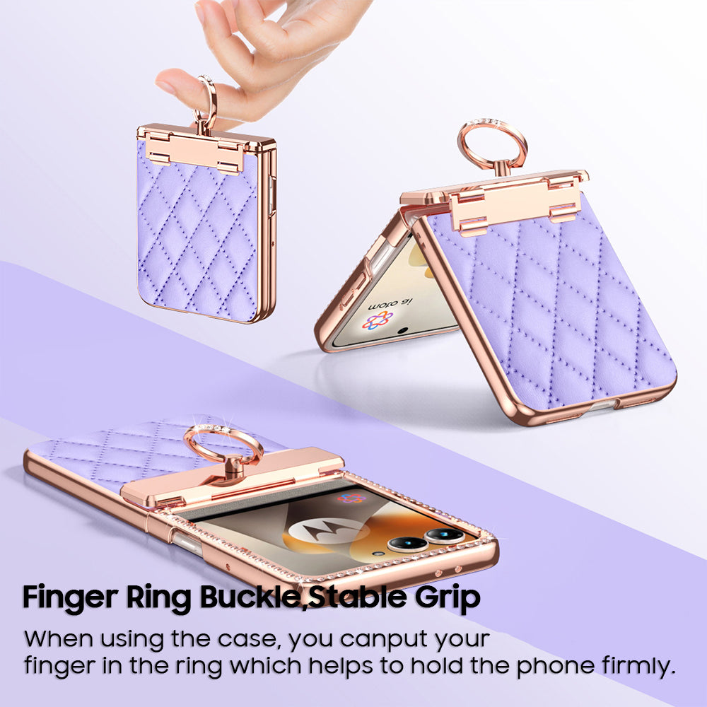 Glitter Diamond Leather Case