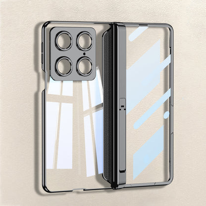 Transparent Electroplated Case with Kickstand
