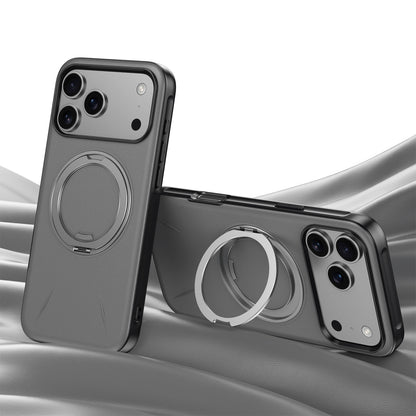 360° Rotating Stand Leather Case with MagSafe