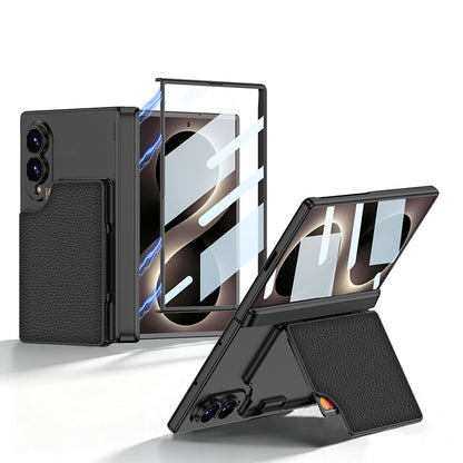 Magnetic PU Leather Wallet Kickstand Case