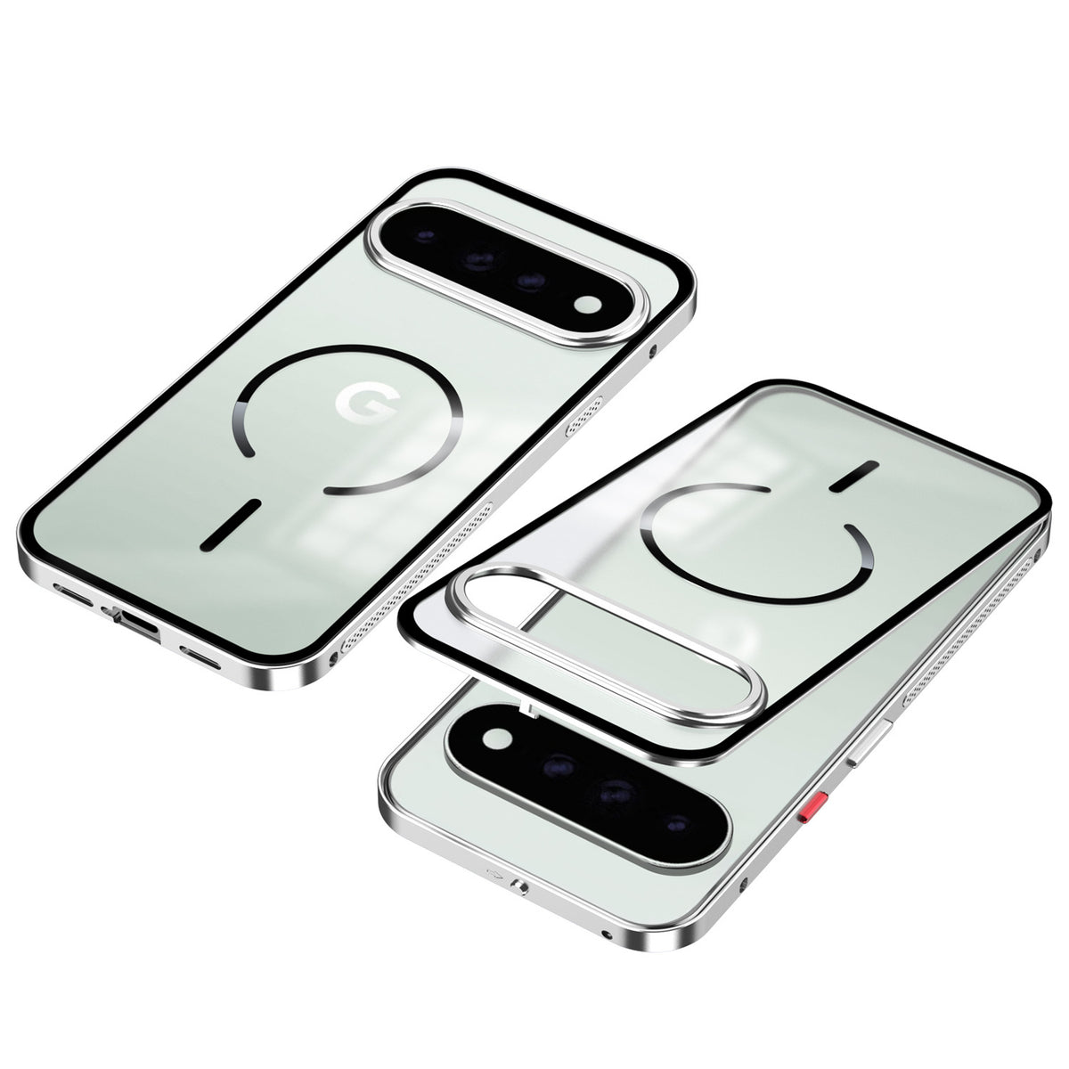 Single-Sided Buckle Metal Frame Case
