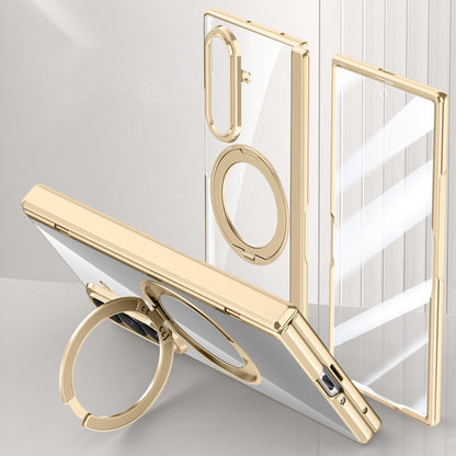360° Rotating Stand Clear Case with MagSafe