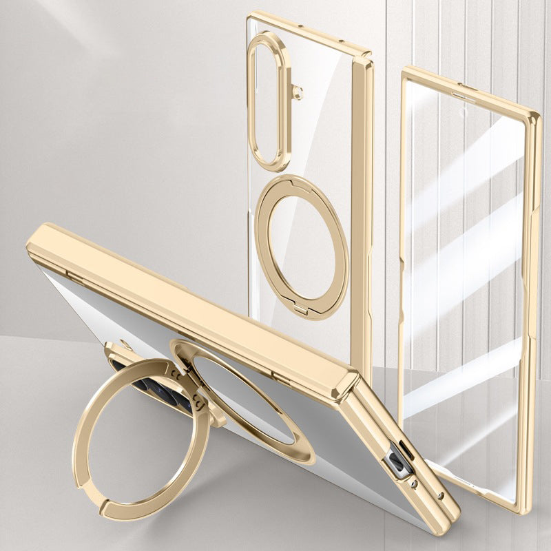 360° Rotating Stand Clear Case with MagSafe