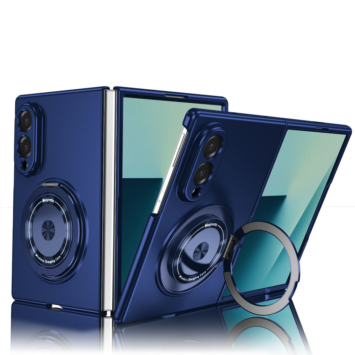 Magnetic Ring Kickstand Case