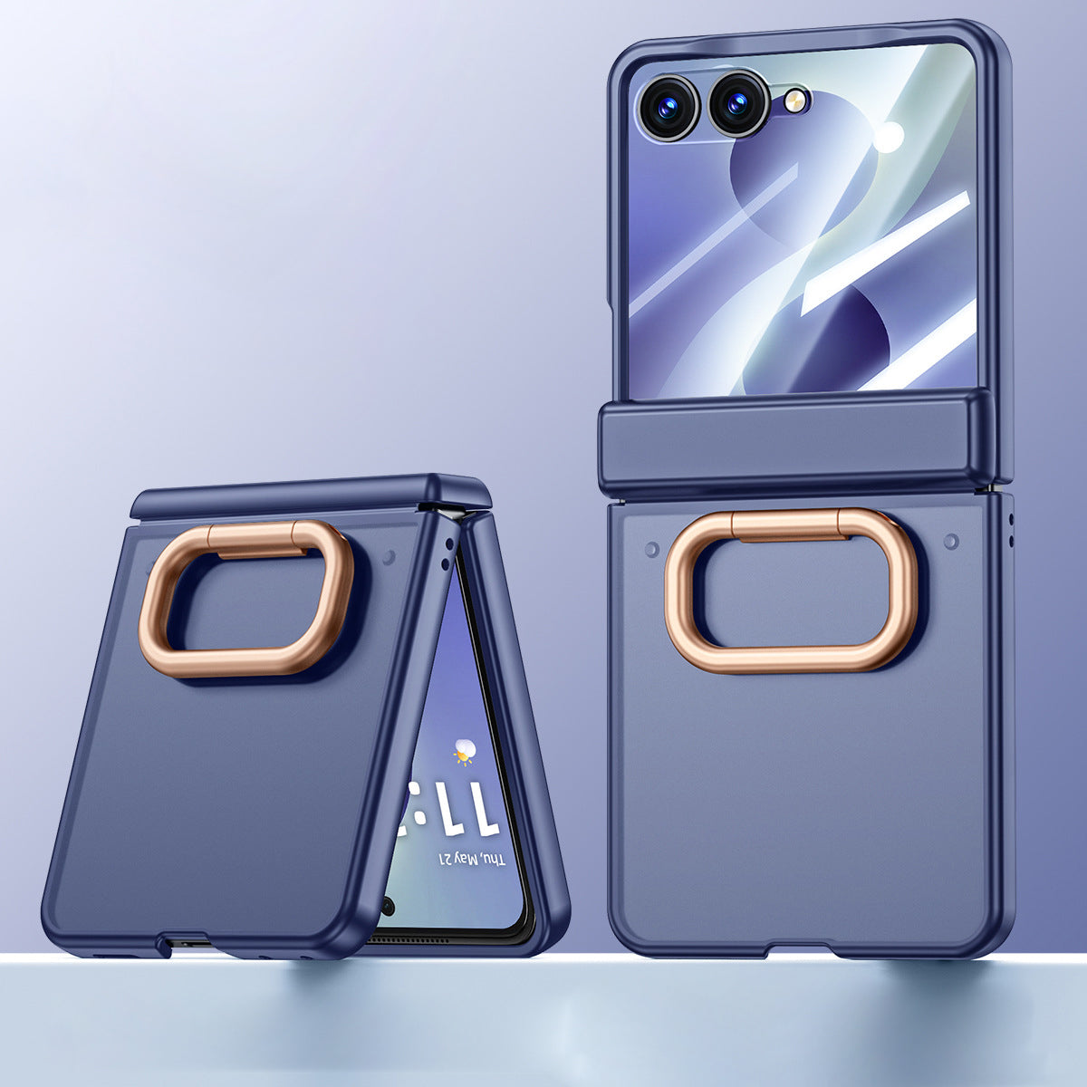 Frosted Translucent Case with Kickstand