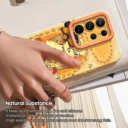 Twinkle Twinkle Liquid Silicone Lanyard Case