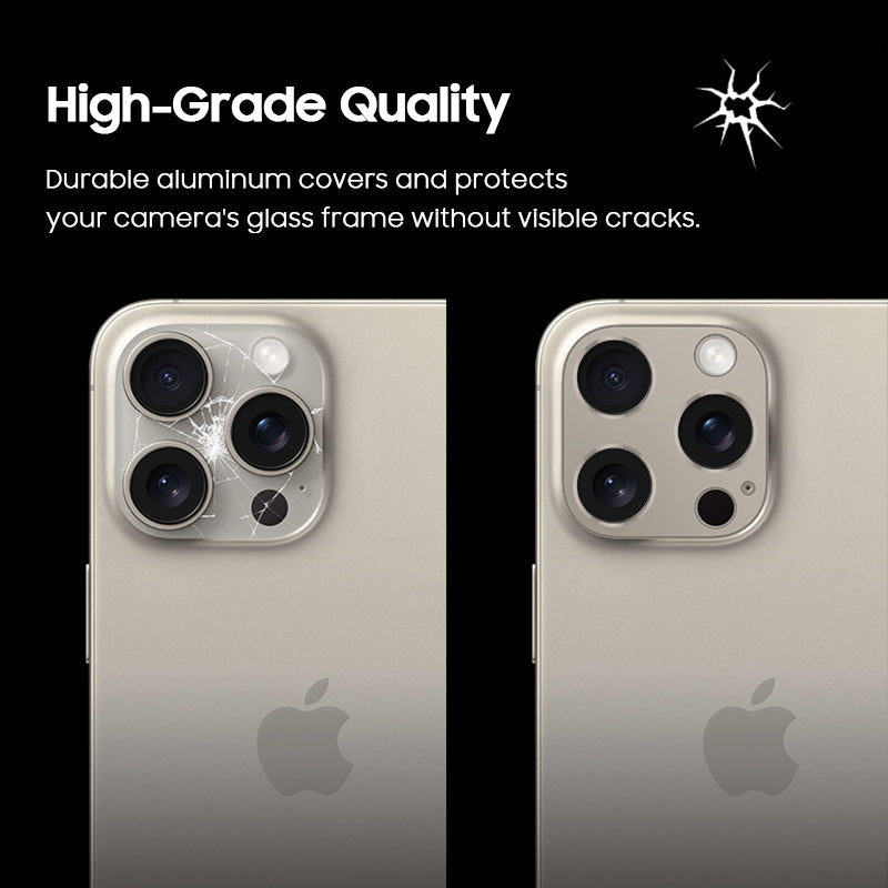 iPhone Metal Lens Frame Protection