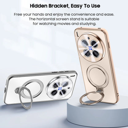 Rotating Magnet Stand Frosted Case with MagSafe