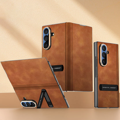 Retro Flip Leather Case with Kickstand