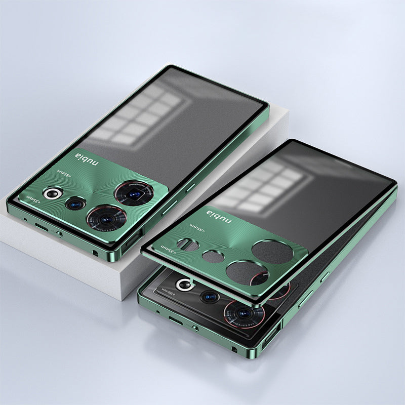 Nubia series | Metal HD Glass Magnetic Phone Case