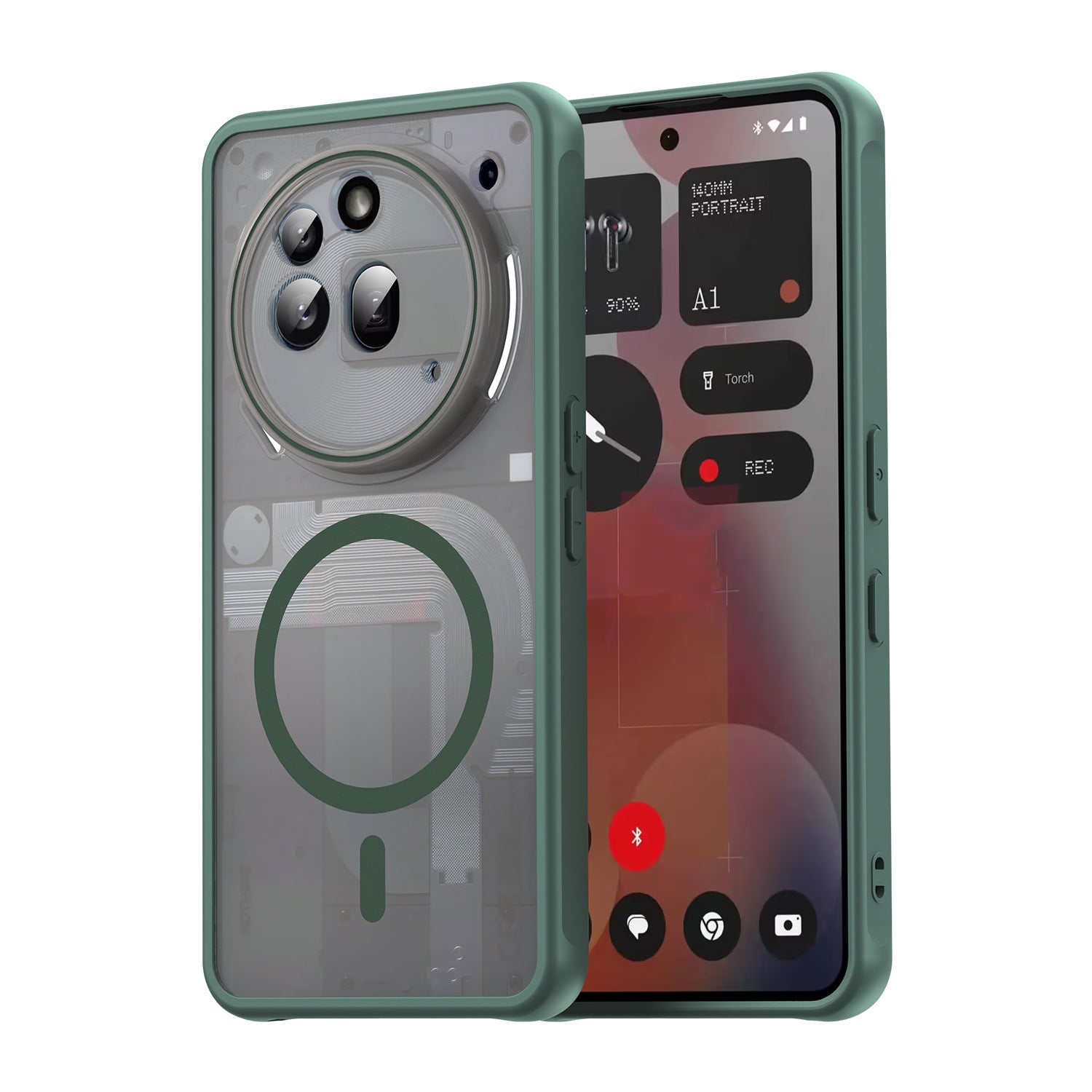 Frosted Translucent Case with MagSafe