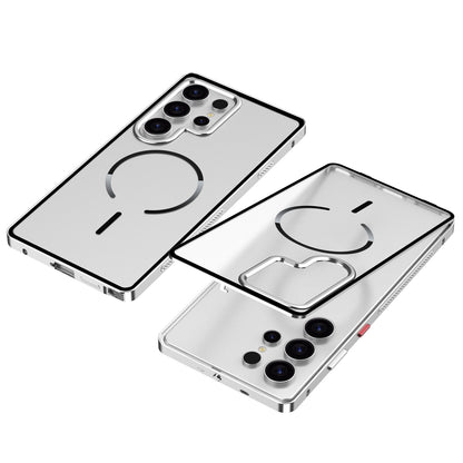 Single-Sided Buckle Metal Frame Case with MagSafe