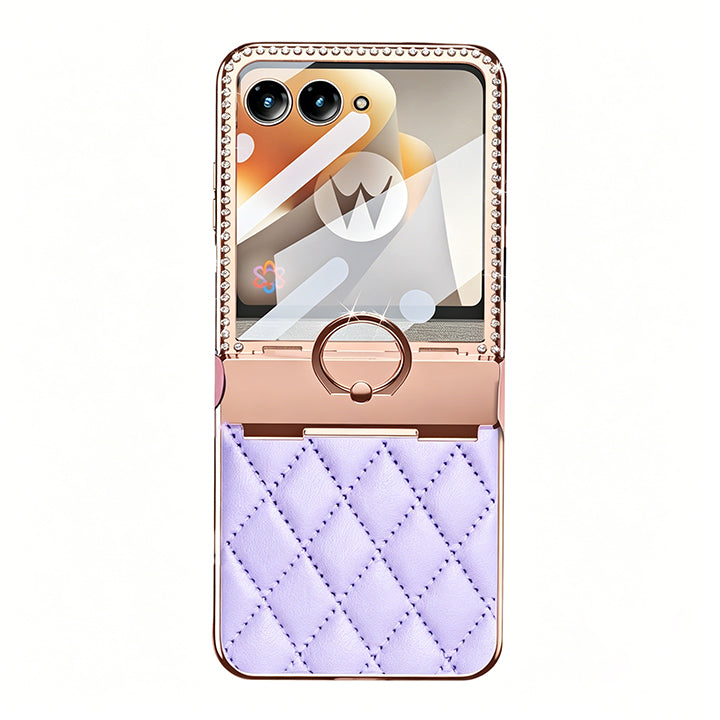 Glitter Diamond Leather Case