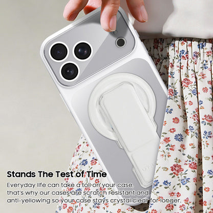 Folding Stand Transparent Case with MagSafe