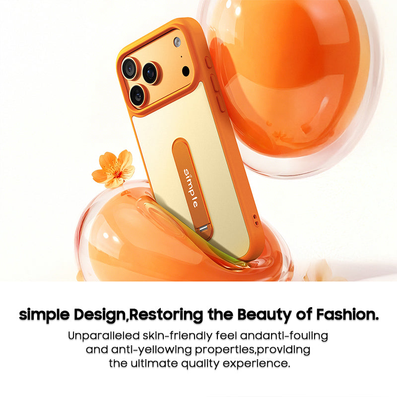 Folding Kickstand Liquid Silicone Case with MagSafe