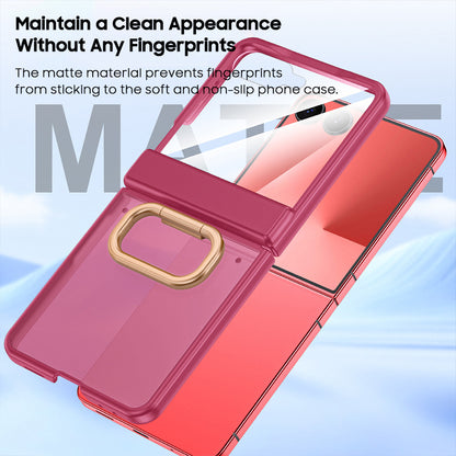 Frosted Translucent Case with Kickstand
