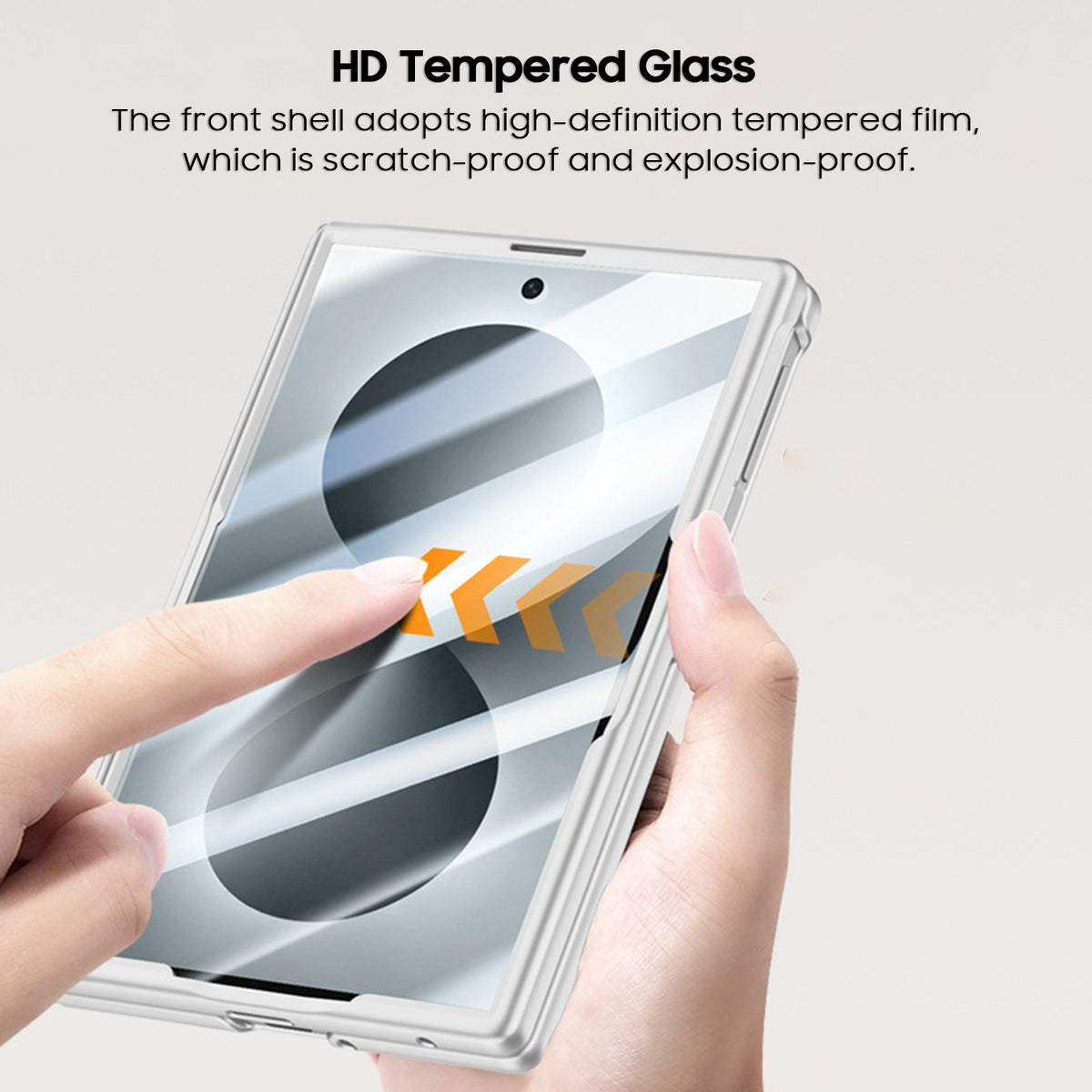 Rotating Magnet Ring Frosted Case with MagSafe