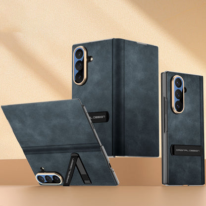 Retro Flip Leather Case with Kickstand