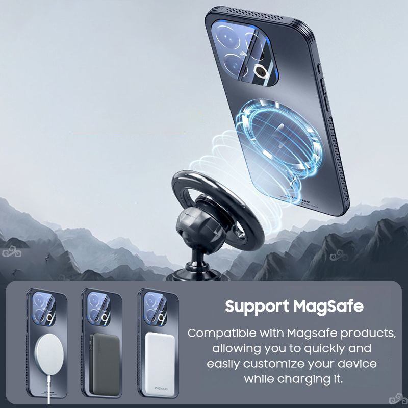 Frosted Glass Case with MagSafe