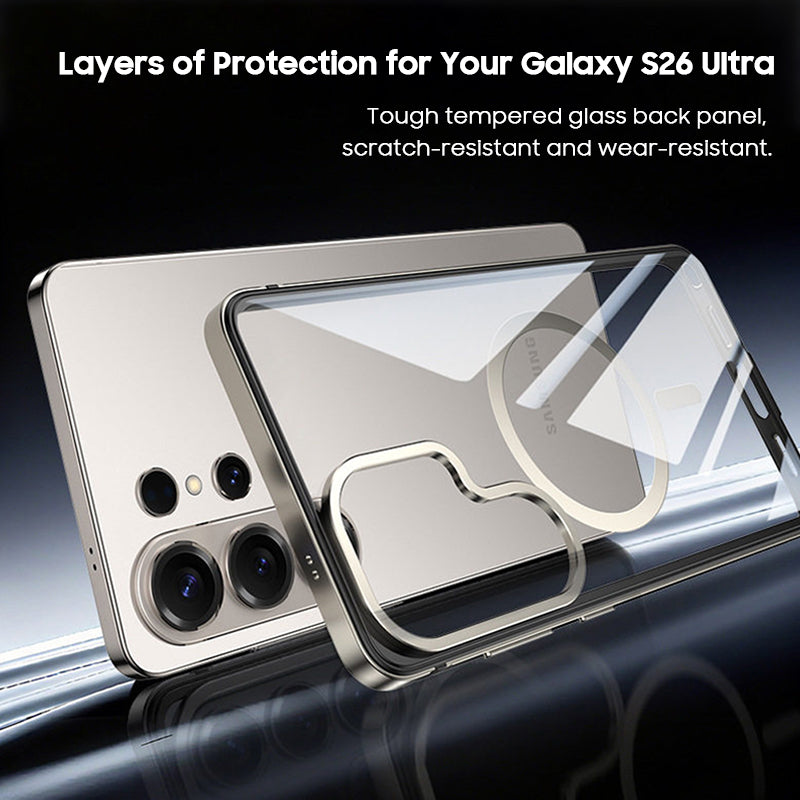 Alloy Frame Transparent Case with MagSafe