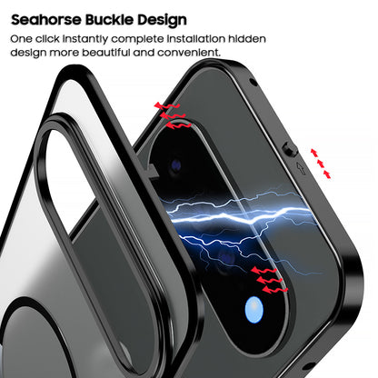 Single-Sided Buckle Metal Frame Case